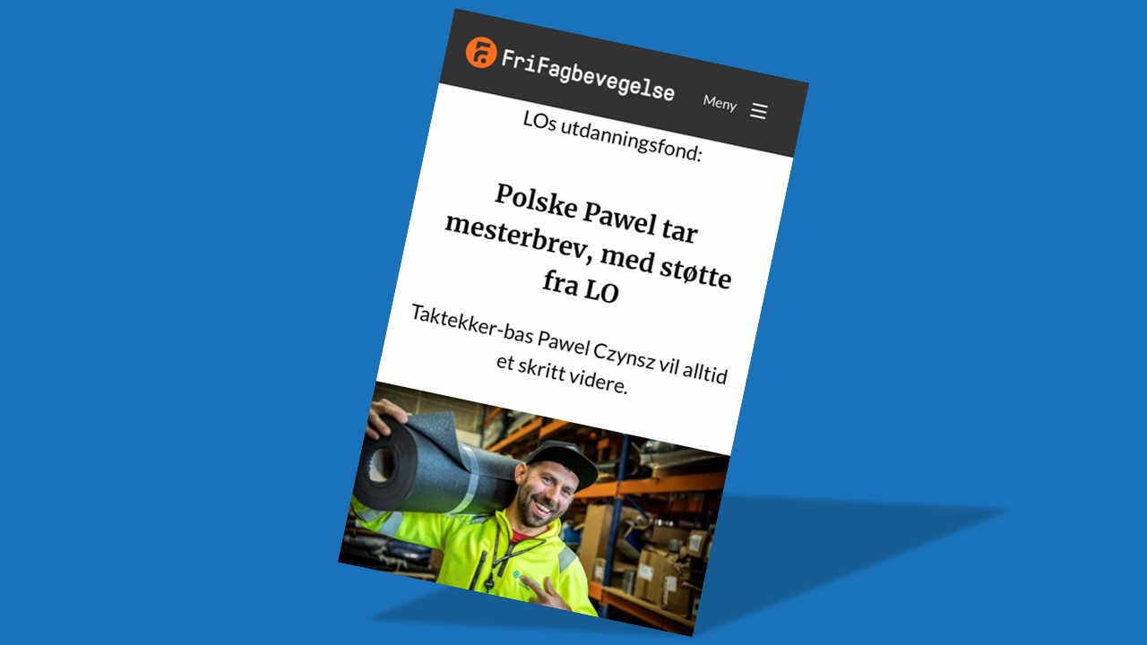 Tar mesterbrev i taktekking